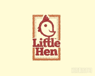 Little Hen小母鸡快餐店标志设计