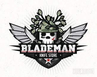 Blademan刀具标志