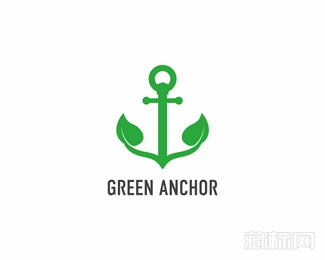 Green Anchor锚标志