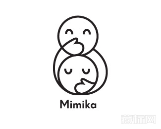 mimika酒店标志设计