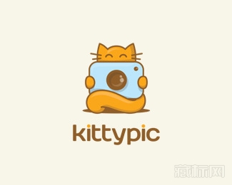 KittyPic软件标志设计
