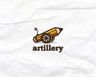 artillery创意公司logo设计