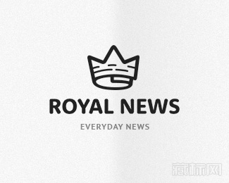 Royal name报纸logo设计