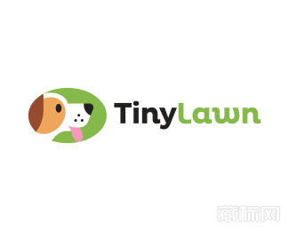 Tiny Lawn宠物店标志图片欣赏