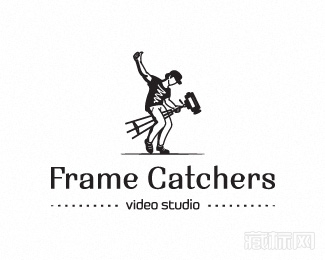 Frame catchers视频工作室标志