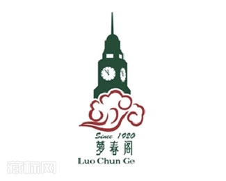 上海萝春阁餐饮投资管理标志设计