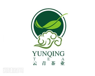 云青茶业logo设计