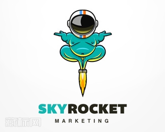 Skyrocket营销标志设计