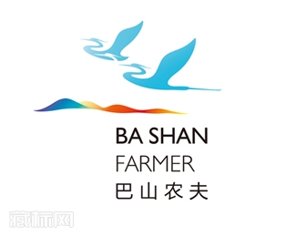 巴山农夫生态农场标志设计