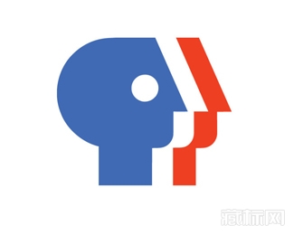 PBS美国公共广播公司logo设计
