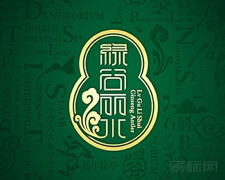 浙江丽水绿谷生态食品标志设计