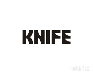 KNIFE字体设计