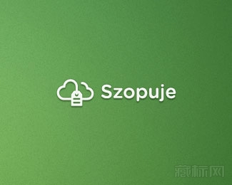 Szopuje在线商店标志设计