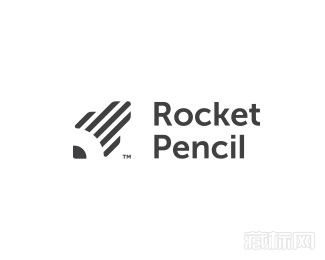 Rocket Pencil铅笔标志设计