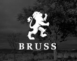 BRUSS狮子标志设计