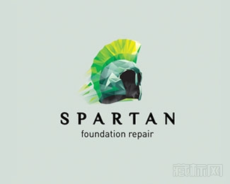spartan建筑工程标志设计