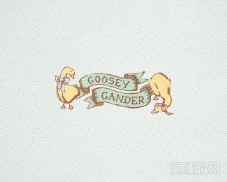 Goosey Gander婴儿商品标志设计