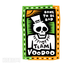 Team Voodoo自行车俱乐部标志图片
