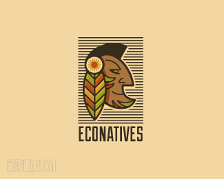 econatives民族logo设计