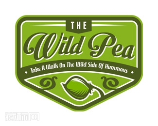 The Wild Pea古董店标志设计