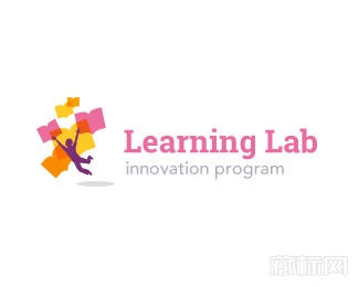 Learning Lab补习班标志设计