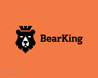Bear King熊国王logo图片