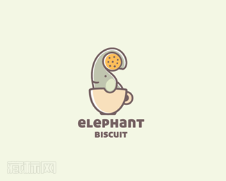 Elephant Biscuit大象饼干logo图片