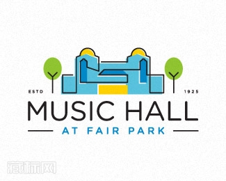 Music Hall 音乐公园标志设计