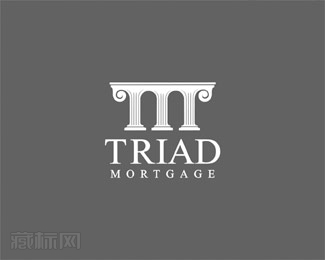 TRIAD Mortgage小额贷款公司logo设计