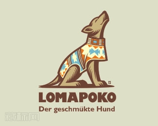 LOMAPOKO宠物衣服logo设计