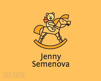 Jenny Semenova儿童摄影logo图片