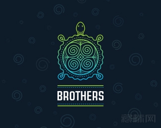Brothers兄弟标志设计