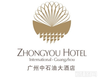 广州中石油大酒店标志图片设计含义