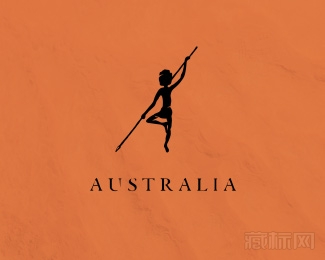 Australia澳大利亚土著造型标志