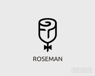 roseman顾问公司logo设计