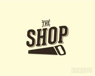 The Shop木工作坊标志设计