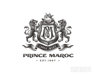 Prince Maroc摩洛哥进口水果店标志设计