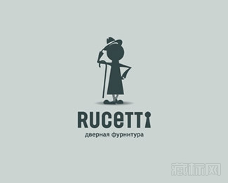 Rucetti门业logo设计