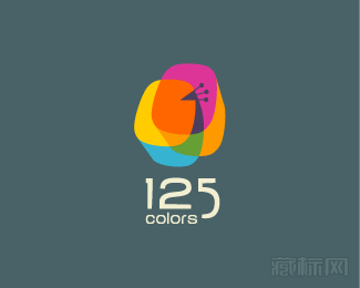 125 Colors平面设计公司logo设计