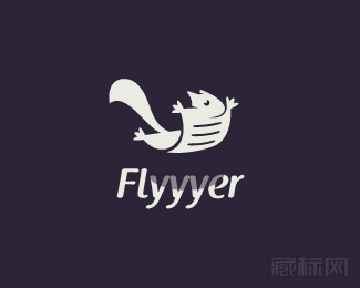 Flyyyer造纸厂商标设计