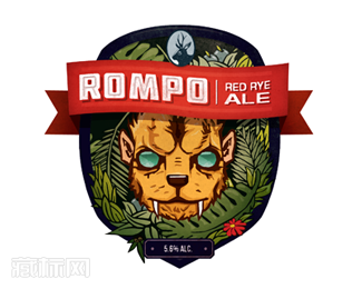 Rompo啤酒标志设计