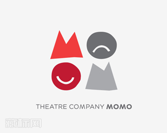 MOMO戏剧院标志设计