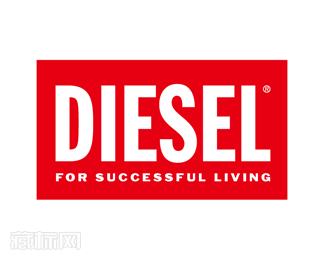 迪赛Diesel服装logo设计