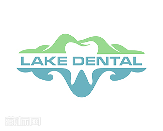 Lake Dental牙科医院logo设计