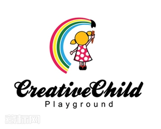Creative Child儿童乐园标志