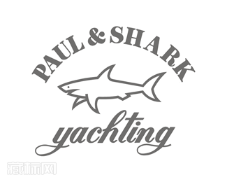 Pau&Shark鲨鱼服装logo设计