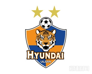 蔚山现代队徽logo图片
