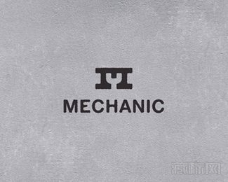 Mechanic创意字体设计