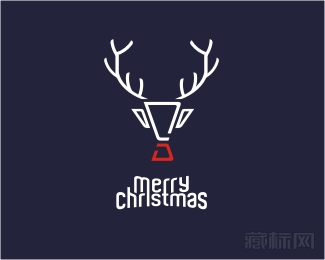 圣诞节快乐标志设计