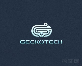 Geckotech标志设计欣赏